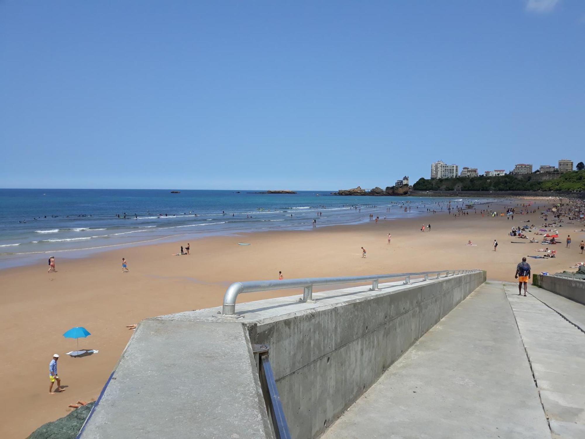 Appartement Quartier Beaurivage Biarritz Buitenkant foto